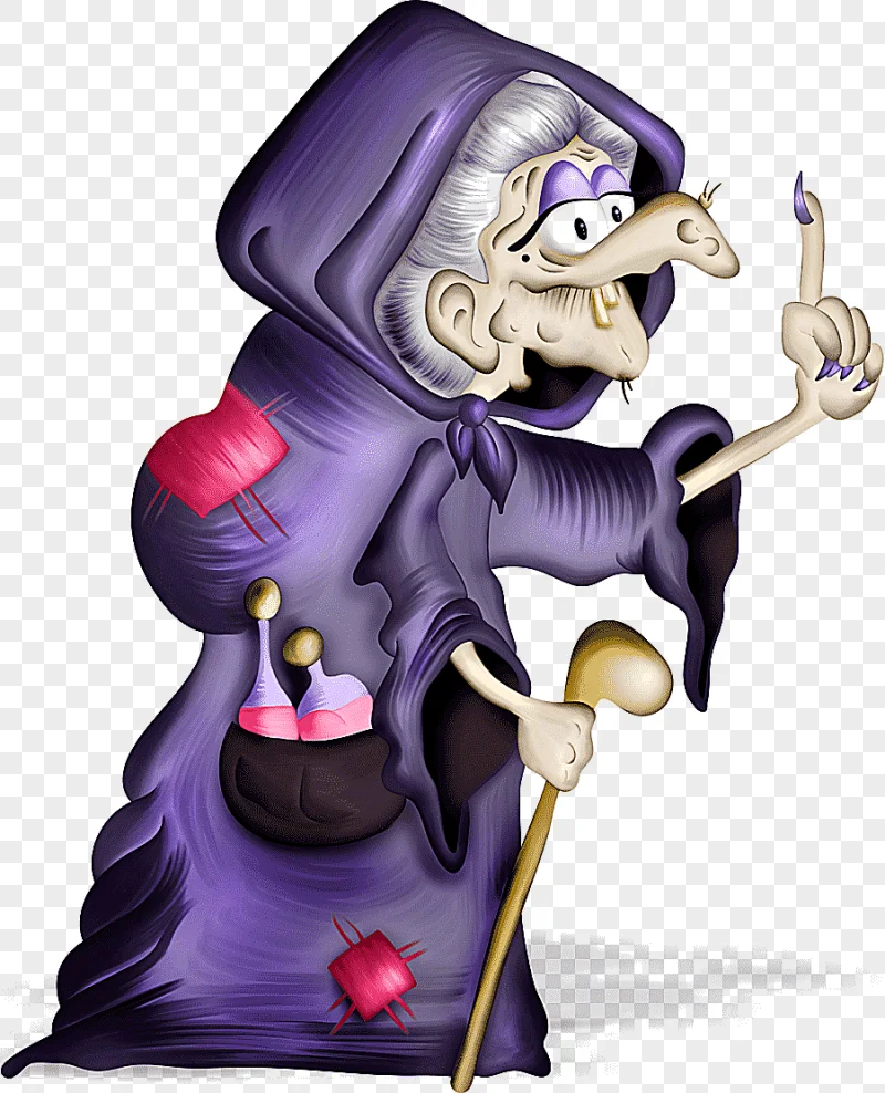 png clipart baba yaga cartoon drawing animation witchcraft witch purple smiley