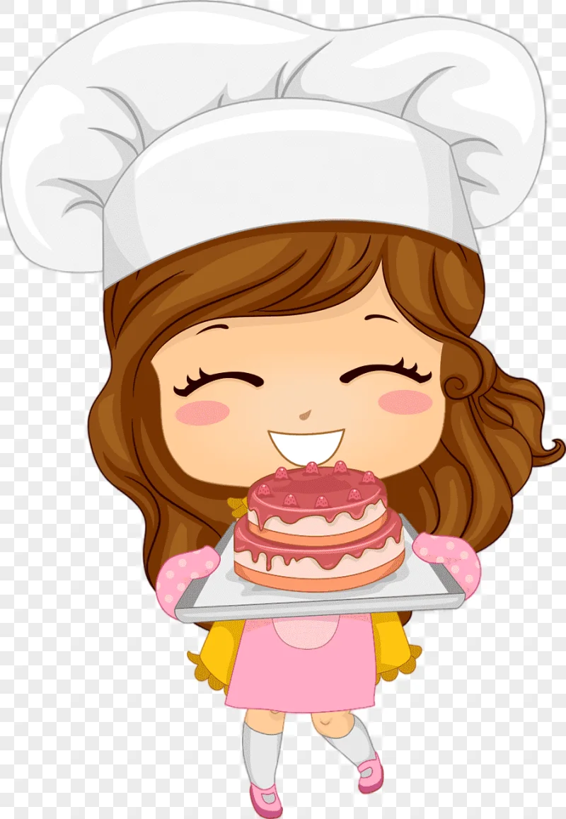 png clipart baker cartoon chef bagel child food