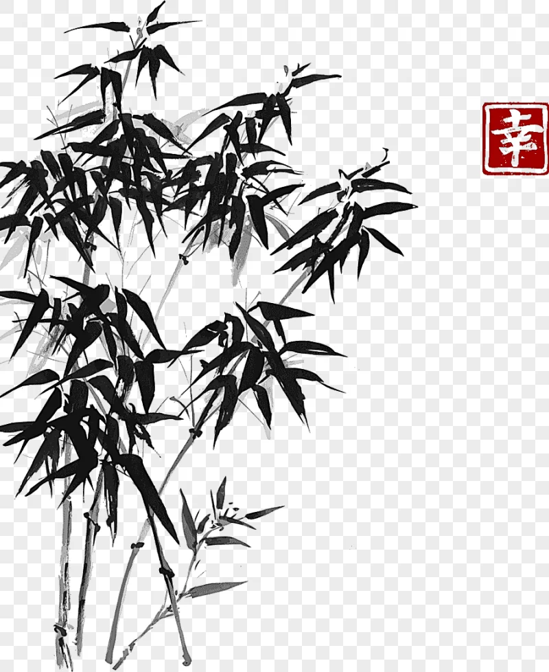 png clipart bamboo painting ink wash painting drawing bamboo hand painted chinese style pa
