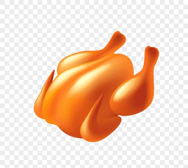 png clipart barbecue chicken roast chicken french fries hand painted golden yellow chicken