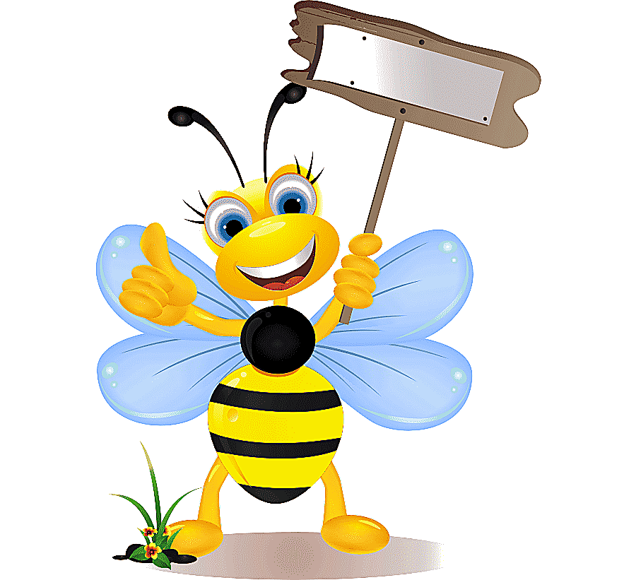 png clipart bee animation bee cartoon cartoon character honey bee