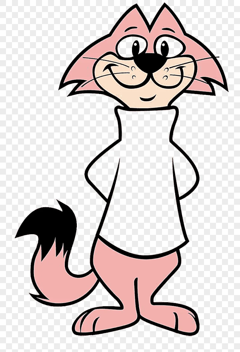 png clipart benny the ball cat animated cartoon decal cartoon cat cartoon character white