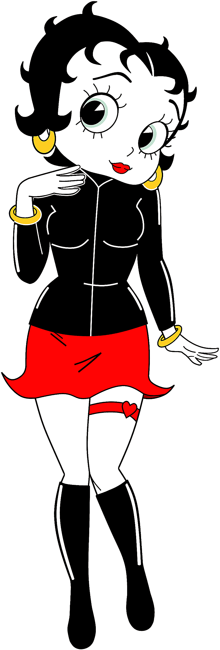 png clipart betty boop cartoon fleischer studios anime black hair vertebrate