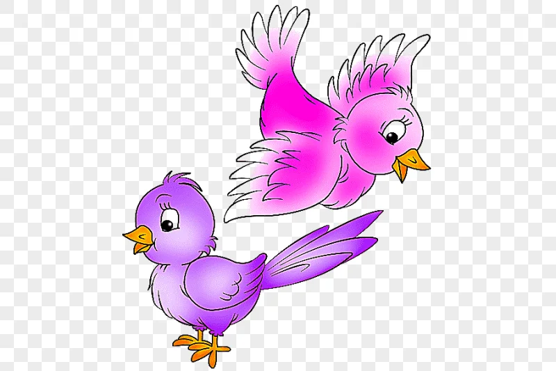 png clipart bird cartoon animation baby animals purple animals