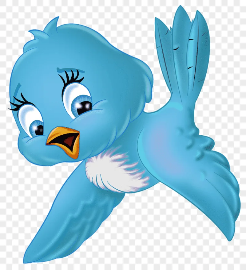 png clipart bird cartoon large blue bird cartoon blue and white bird illustration marine m