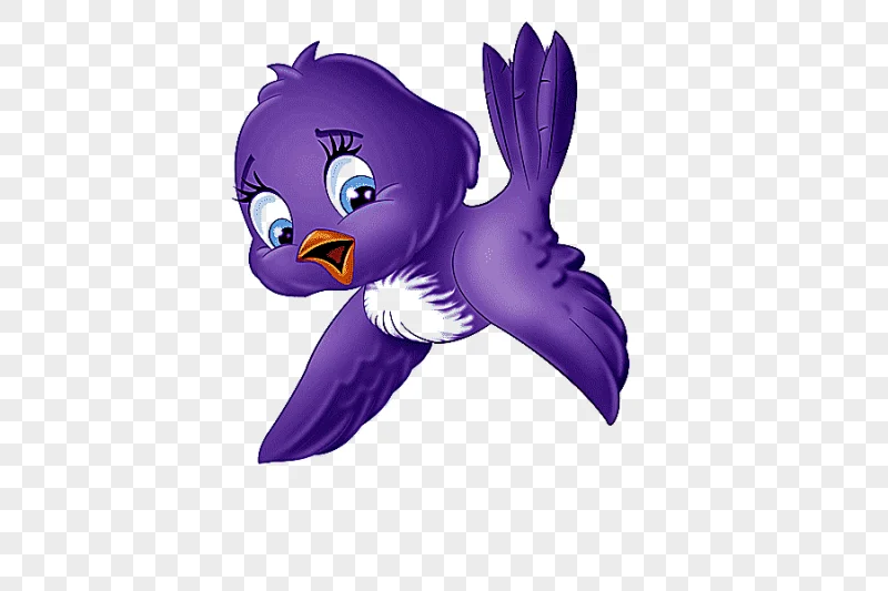 png clipart bird penguin cartoon animation cartoon bird with flowers purple marine mammal