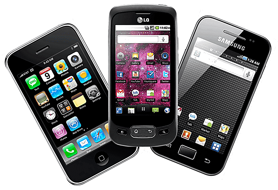 png clipart black iphone 3gs black lg android smartphone and black samsung smartphone ipho