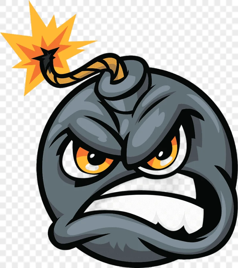 png clipart bomb cartoon bomb cartoon cartoon character vertebrate