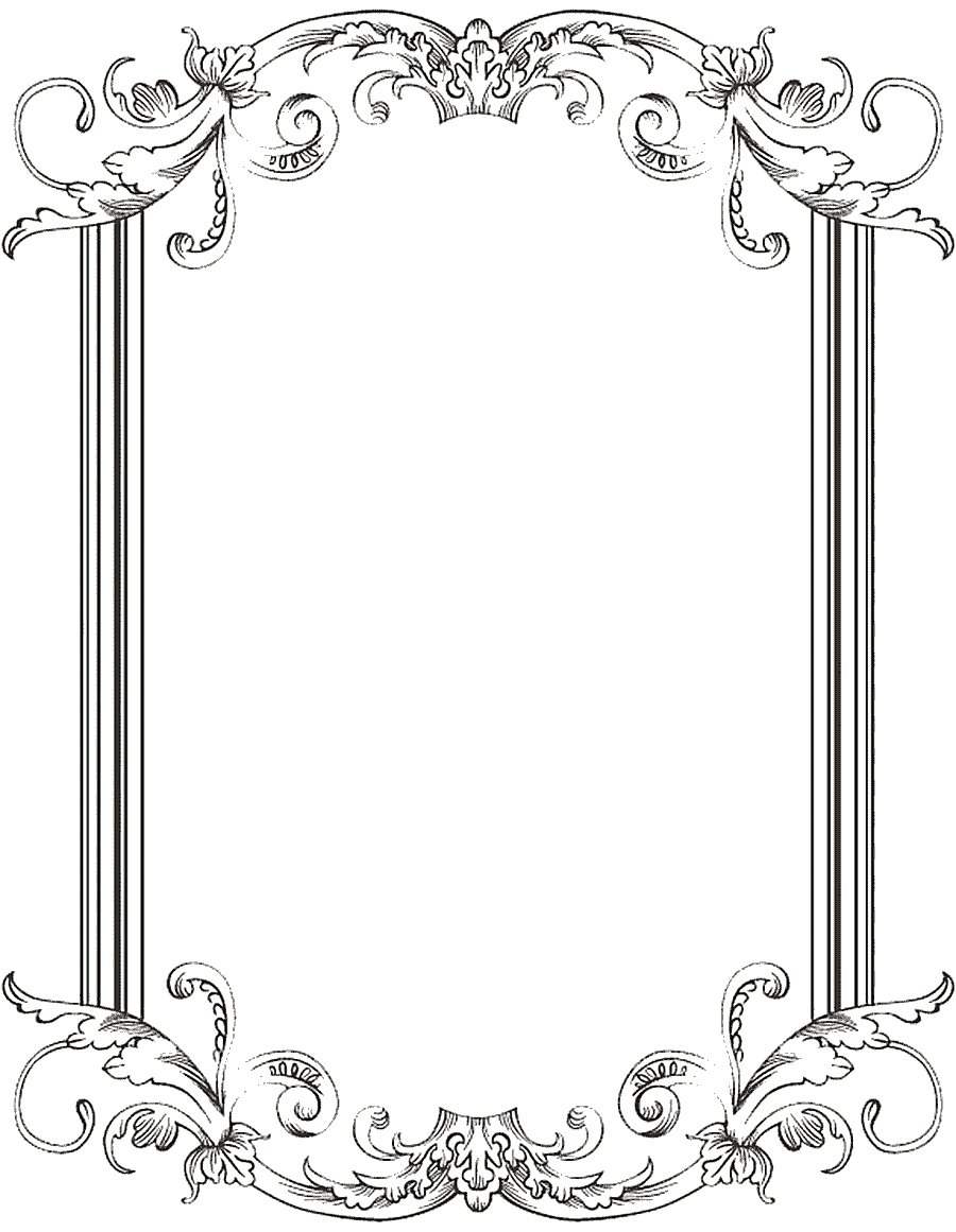 png clipart borders and frames frames browse and vintage frame s rectangular white floral