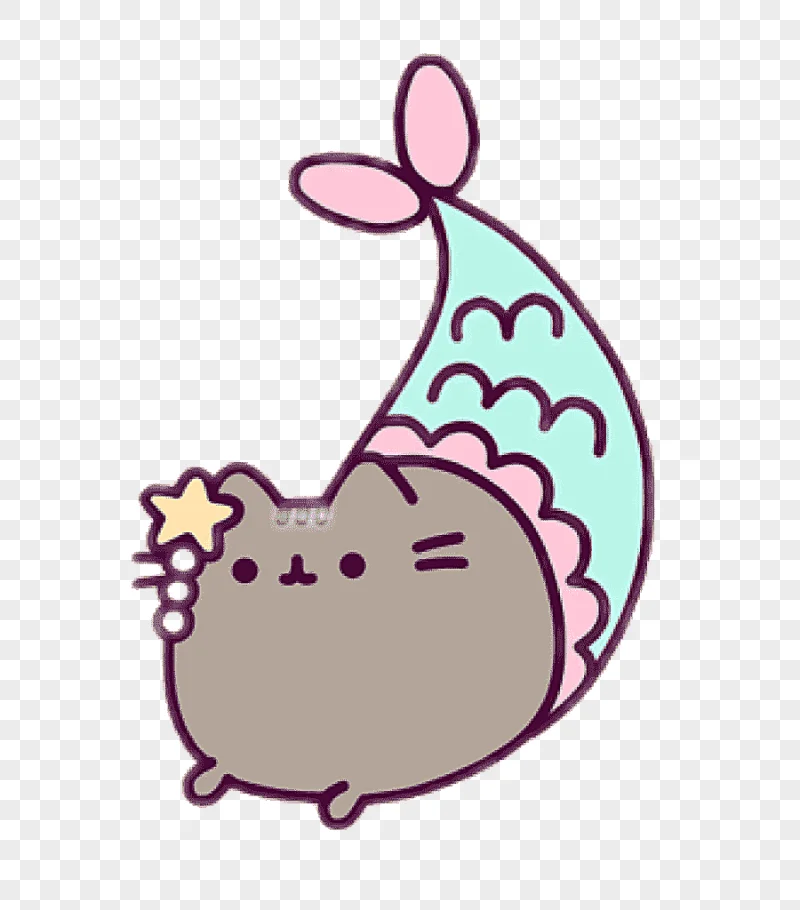 png clipart brown cat emoji illustration pusheen coloring book cat mermaid pusheen colorin