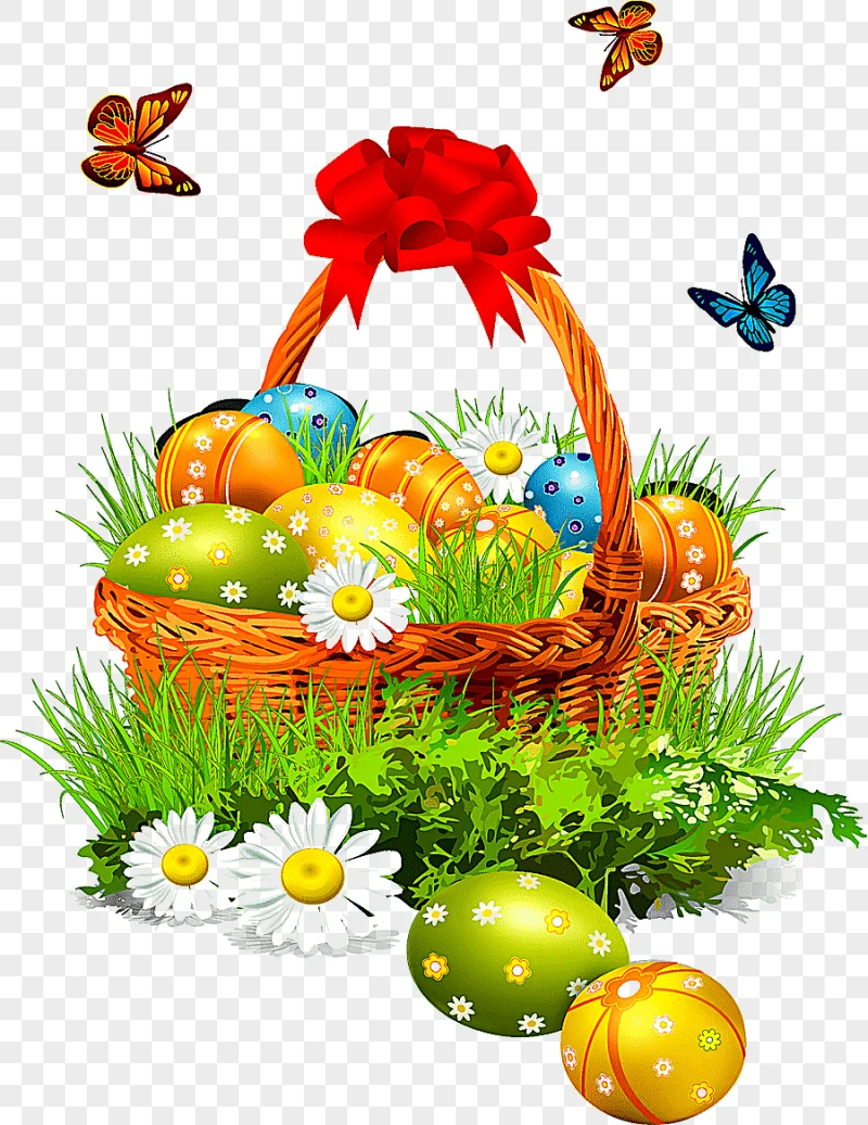 png clipart brown wicker basket illustration easter bunny easter basket easter eggs food b