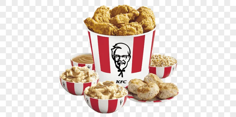 png clipart bucket of kfc chicken kfc combo food kentucky fried chicken