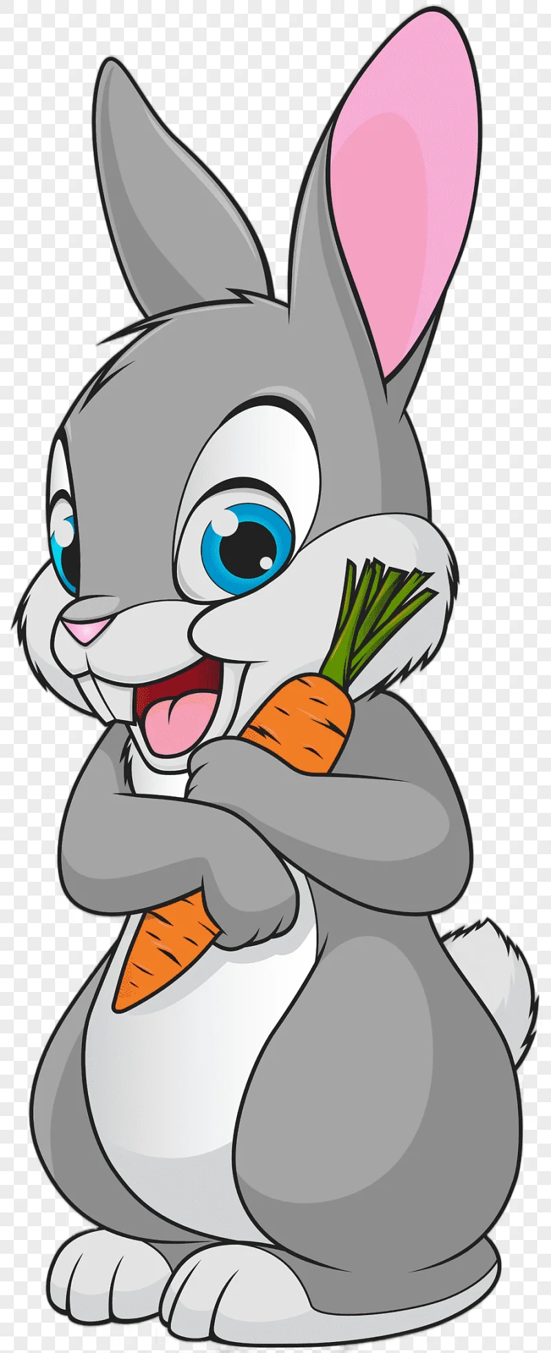 png clipart bugs bunny rabbit cartoon cute bunny cartoon bunny holding carrots mammal vertebrate