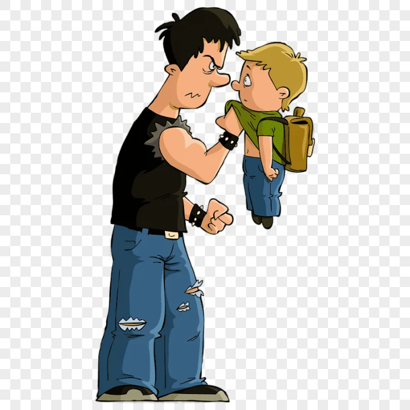 png clipart bullying cartoon students bully child hand photography