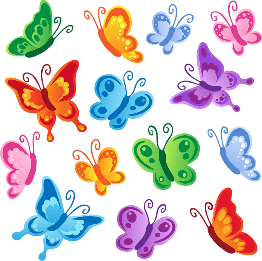 png clipart butterfly cartoon colorful cartoon butterfly cartoon character color splash