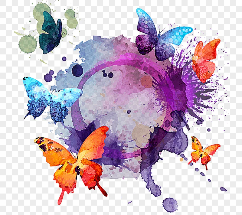 png clipart butterfly watercolor painting drawing painted butterfly dream insects computer