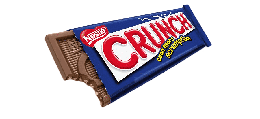 png clipart candy render nestle crunch chocolate bar