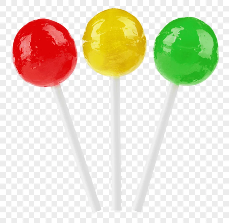 png clipart candy render three flavored lollipops