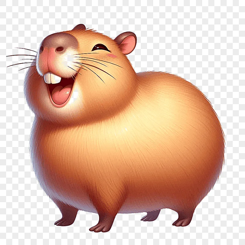 png clipart capybara capibara wild animals mouse giant burrowing rat cute capybara cartoon
