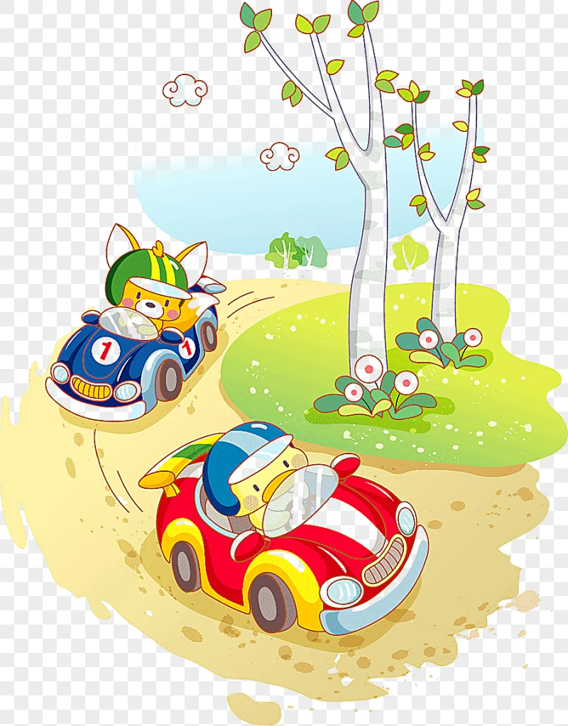 png clipart cartoon animal car racing