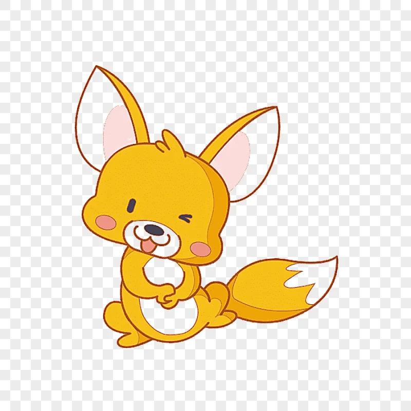 png clipart cartoon animal cute little brown squirrel brown mammal