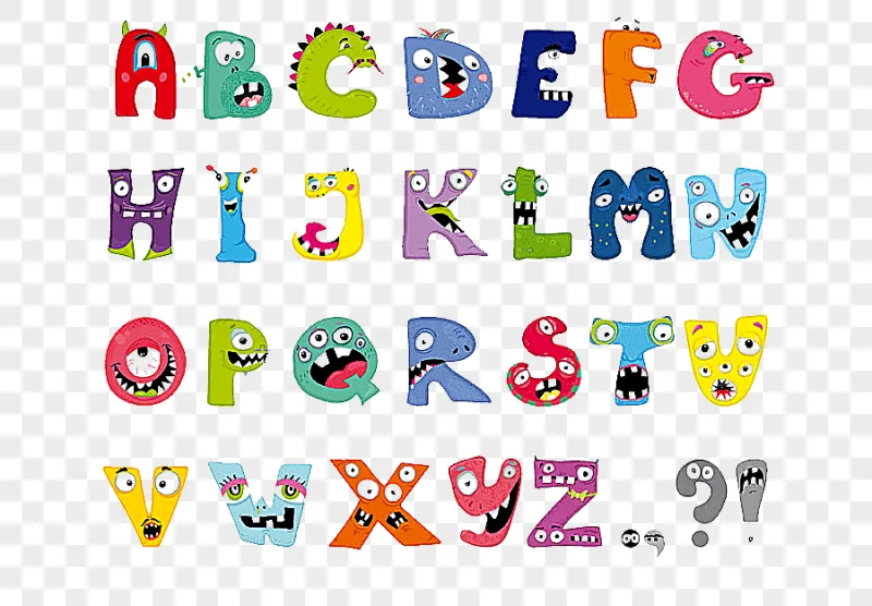 png clipart cartoon animal letter hd free buckle material cartoon art word wordart