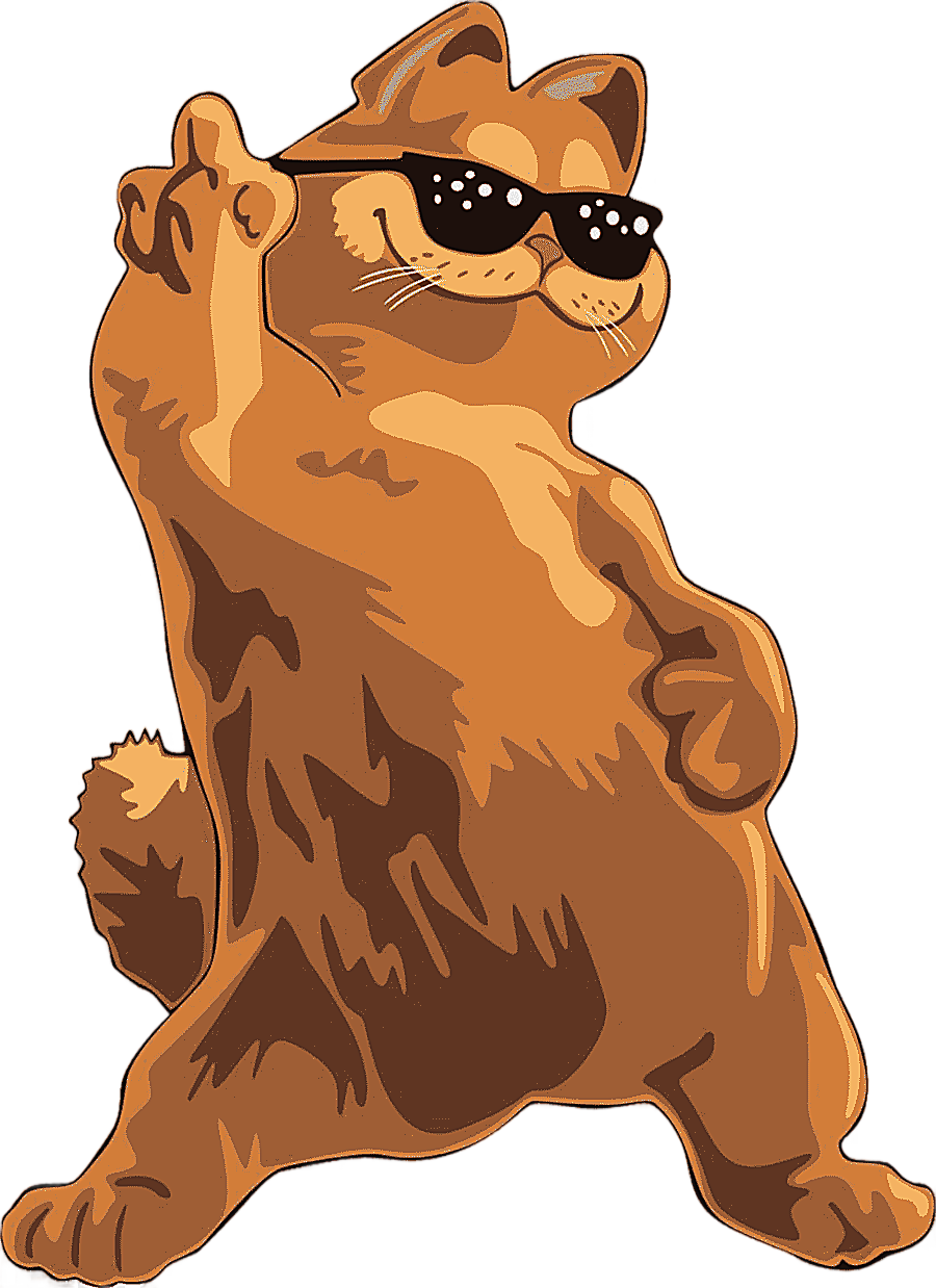 png clipart cartoon animation avatar a kitten with sunglasses mammal carnivoran