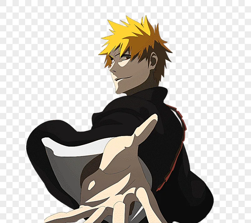 png clipart cartoon anime bleach character animation ichigo kurosaki comics manga