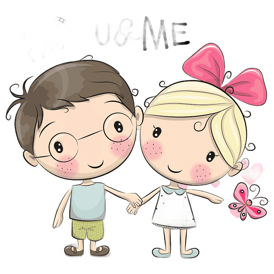 png clipart cartoon boy girl illustration cartoon couple love cartoon character