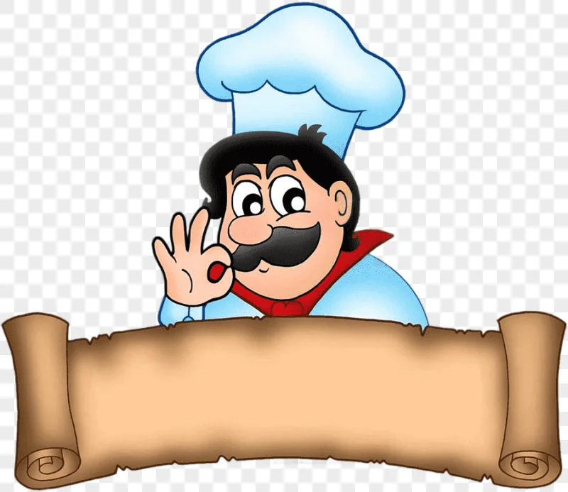 png clipart cartoon chef chef cartoon pics hand boy