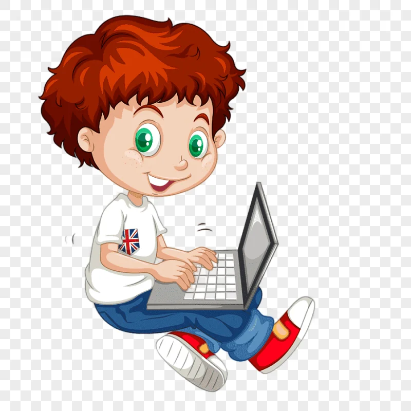 png clipart cartoon child cartoon boy learning cartoon character hand