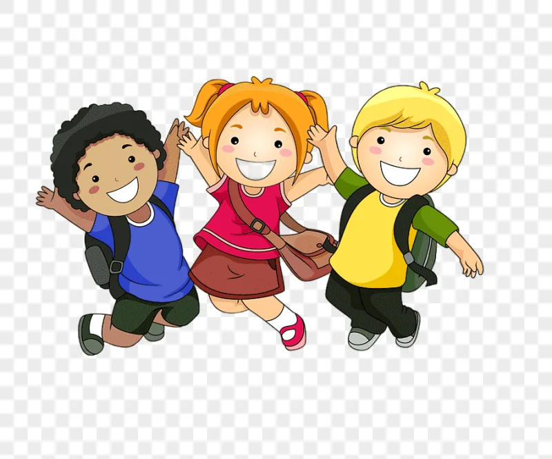 png clipart cartoon child happy students people toddler