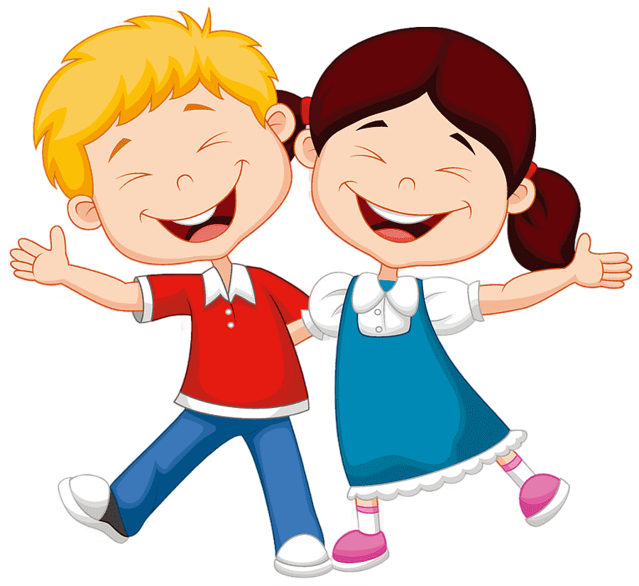 png clipart cartoon child illustration child smiling boy and girl illustration hand photography