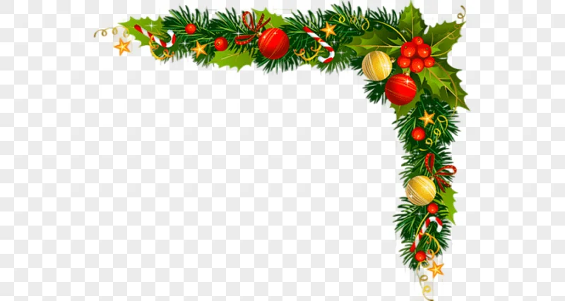 png clipart cartoon christmas frame decoration hand painted cartoon creative christmas