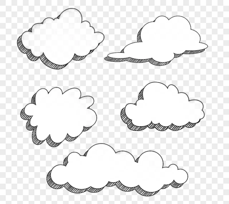 png clipart cartoon drawing comics cartoon clouds five white clouds cartoon character angle