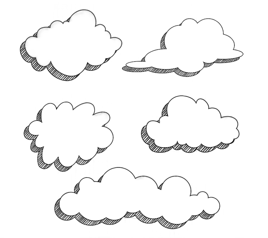 png clipart cartoon drawing comics cartoon clouds five white clouds cartoon character angle