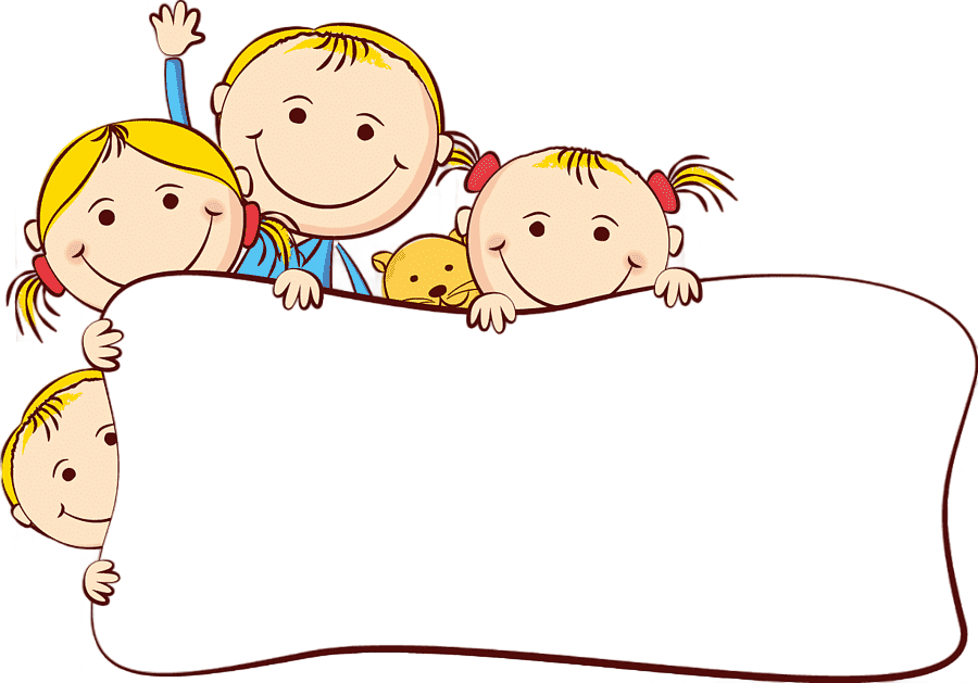 png clipart cartoon drawing cute cartoon kids frame children frame mammal