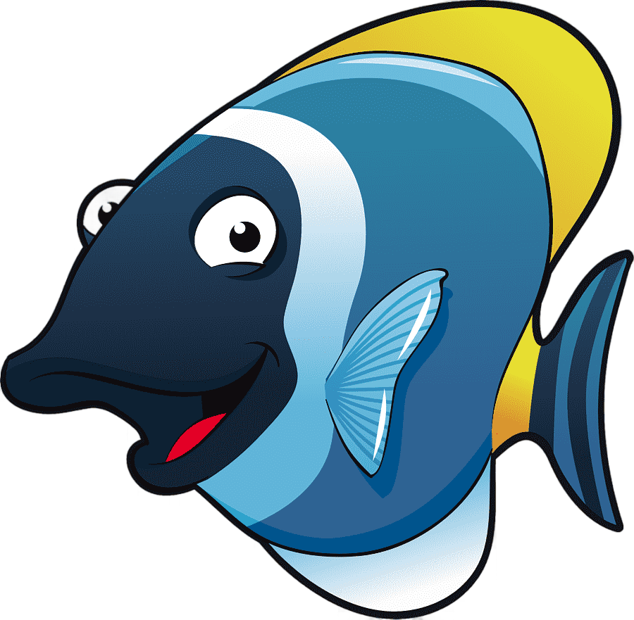 png clipart cartoon fish animal euclidean cartoon fish cartoon character marine mammal
