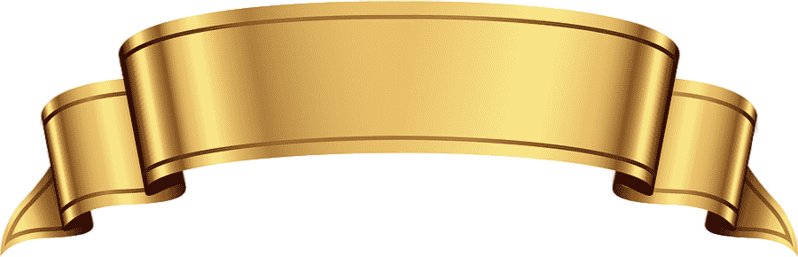 png clipart cartoon gold ribbon cartoon arc