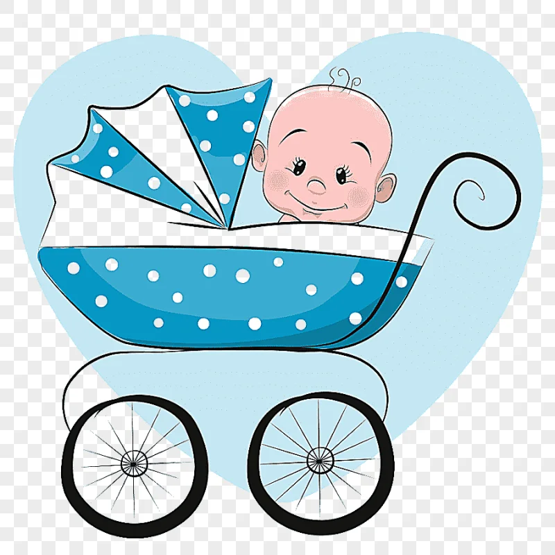 png clipart cartoon infant illustration blue baby stroller sitting baby riding stroller an