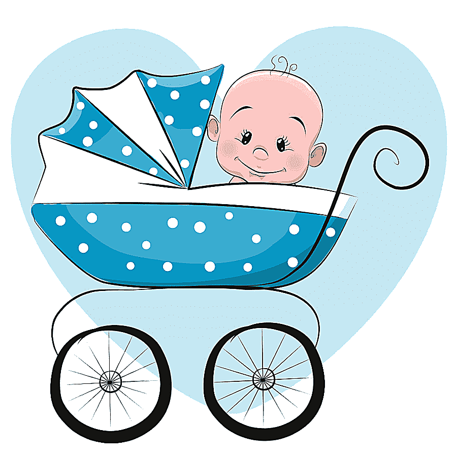 png clipart cartoon infant illustration blue baby stroller sitting baby riding stroller an