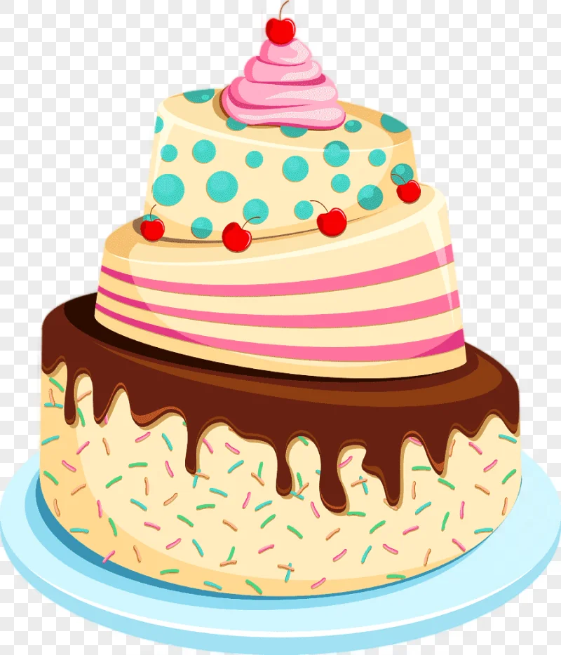png clipart cartoon painting layer cake cartoon cake