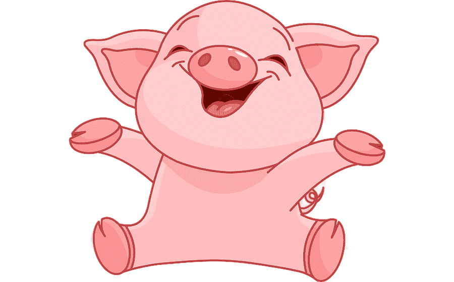 png clipart cartoon pig pink pig
