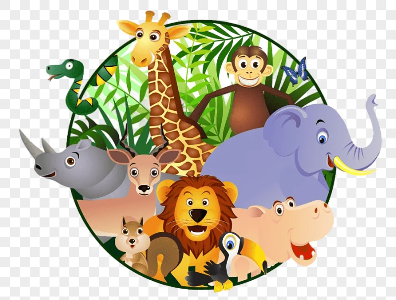 png clipart cartoon safari orangutan mammal animals