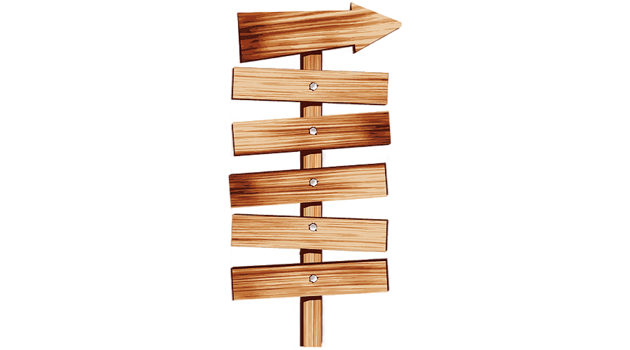 png clipart cartoon signs indicator signpost