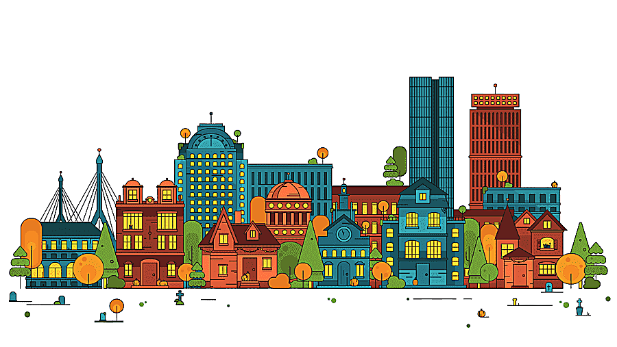 png clipart cartoon skyline animation animation city skyline