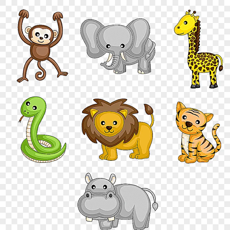 png clipart cartoon wildlife cute animals television mammal