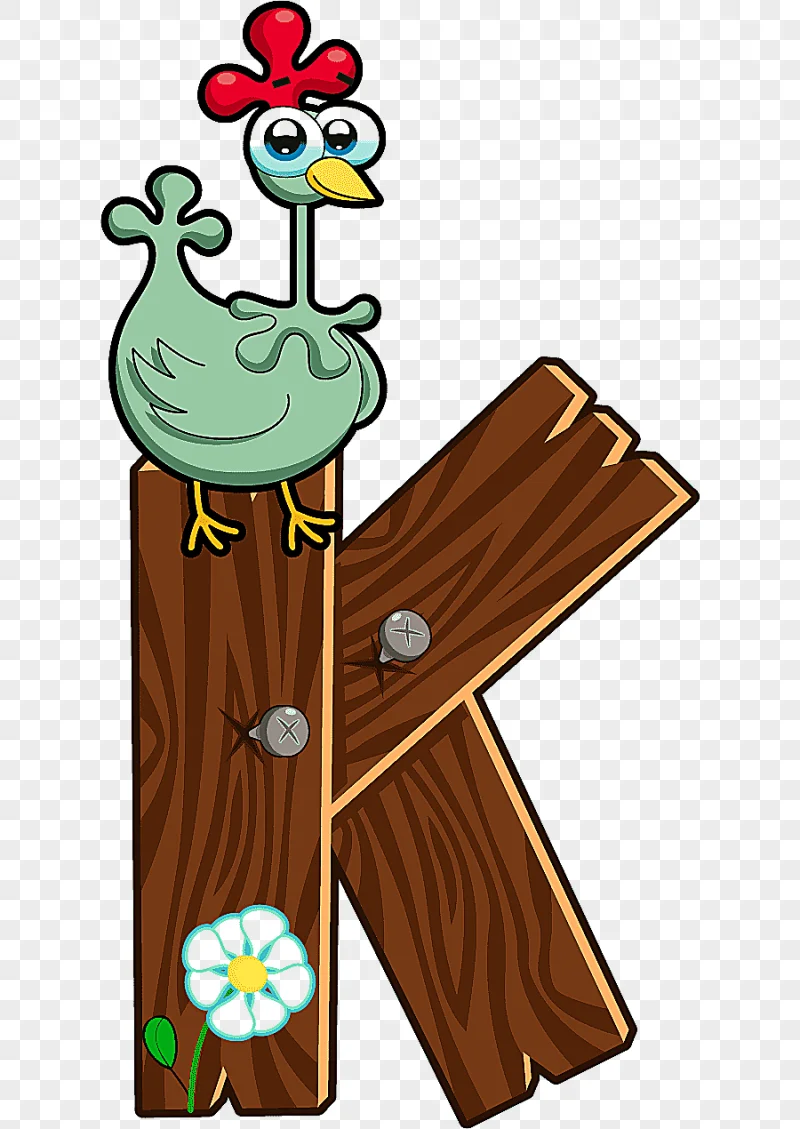 png clipart cartoon wood animal letter k cartoon letters solid wood letters