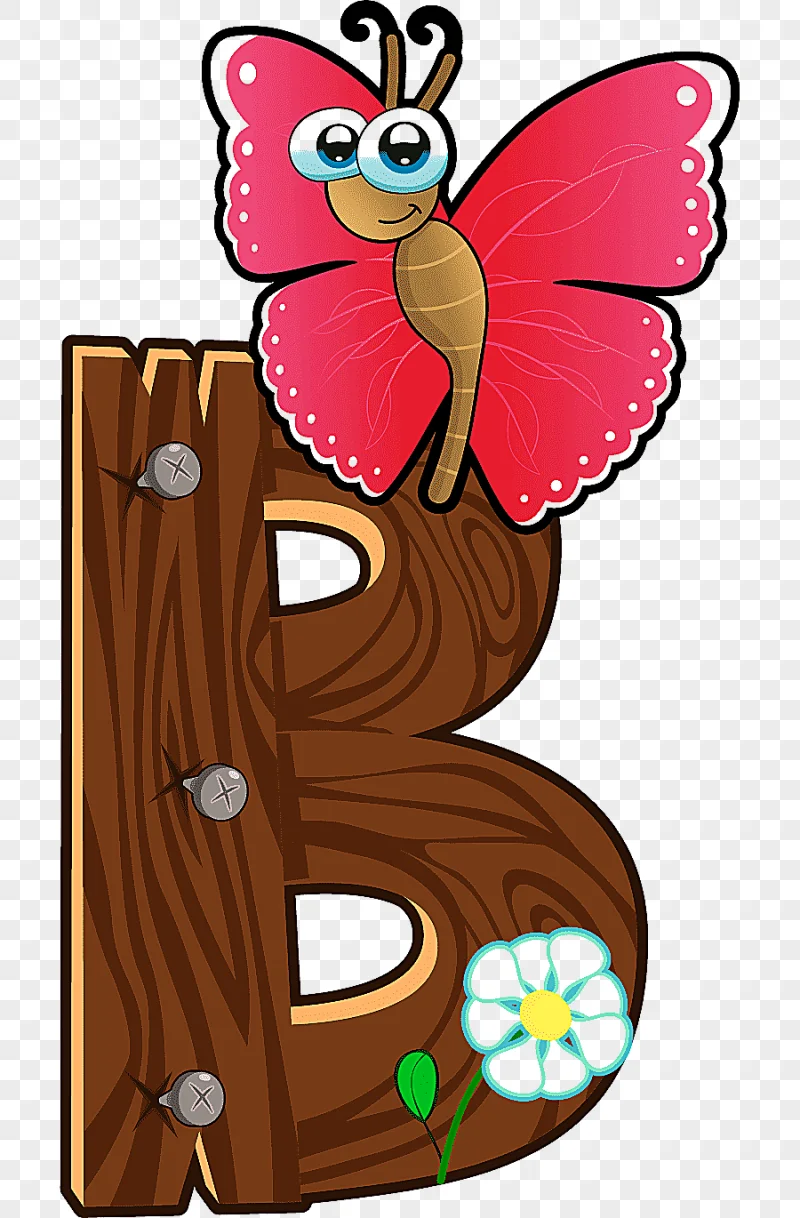 png clipart cartoon wooden animals letter b cartoon letters solid wood letters