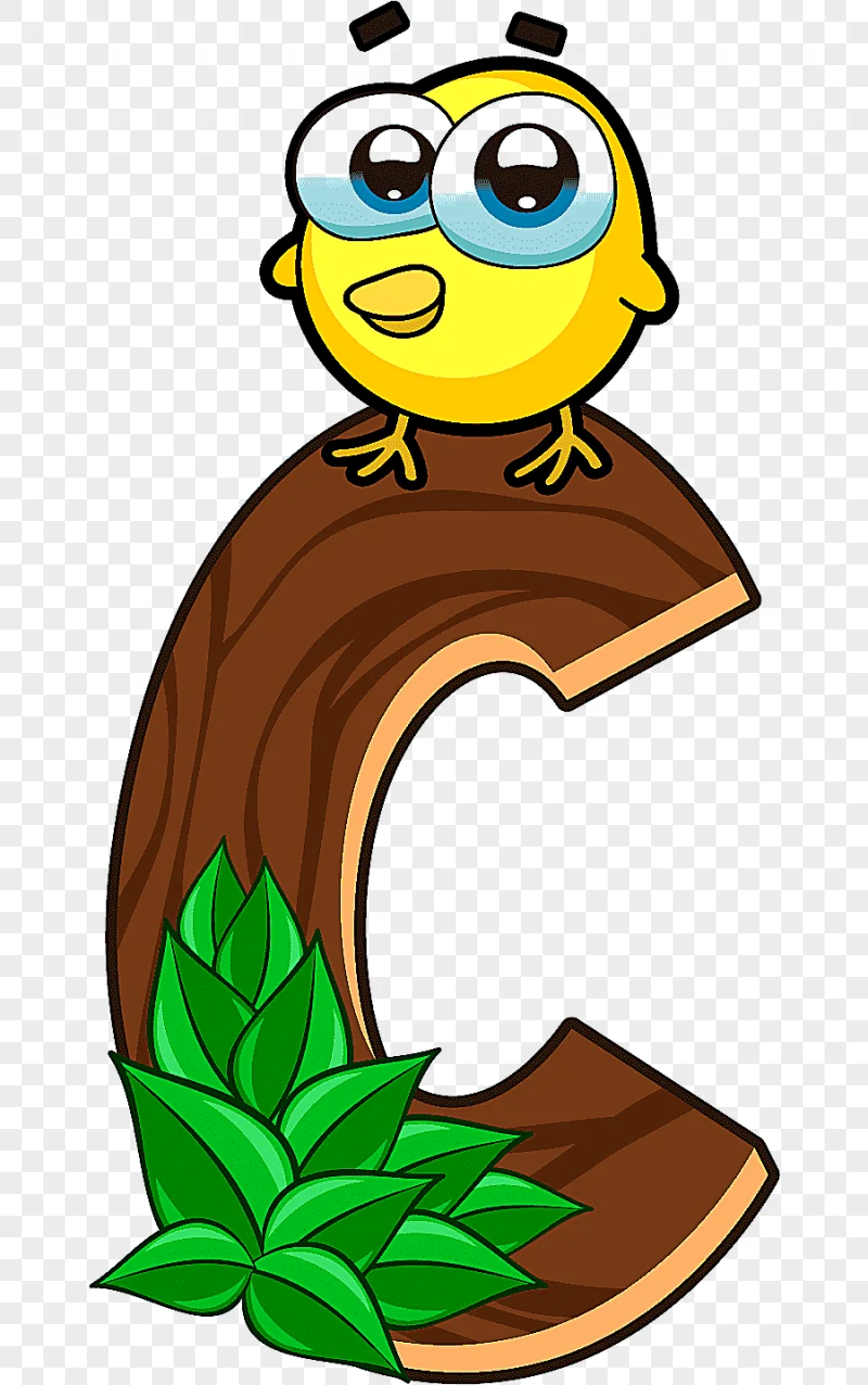 png clipart cartoon wooden animals letter c cartoon letters solid wood letters